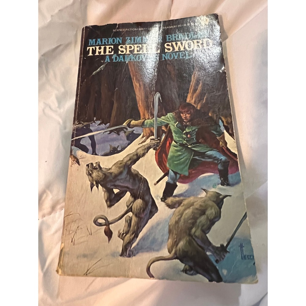 The Spell Sword, Marion Zimmer Bradley 1974 vintage science‎ fiction paperback